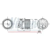 Nissens Innenraumgebläse 87591