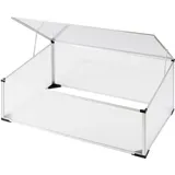 DEMA Frühbeet Kleinbeet 101x60x41cm mit Aluprofil, hoher UV-Schutz, Belüftungsdach