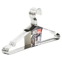 SOTech Design Kleiderbügel Edelstahl 450 x 193 mm mit Haken,