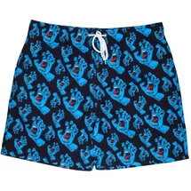 Santa Cruz Badeshorts Hands All Over Schwarz  L