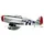 HANGAR 9 RC-Flugzeug P-47D Thunderbolt ARF schwarz/silber
