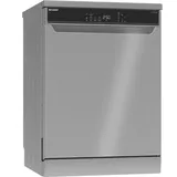 Sharp QW-NA1FF45DI, Freistehend, Standardgröße (60 cm), Edelstahl, Schwarz, Edelstahl, Tasten, Berührung, Schublade - Schwarz