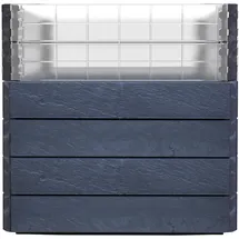 GARANTIA Hochbeet Ergo Quadro L Turbo 75 80 x 80 x 75 cm