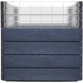 GARANTIA Hochbeet Ergo Quadro L Turbo 75 80 x 80 x 75 cm