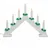 IDENA LED Adventsleuchter 7 Kerzenlichter 40 x 30 cm