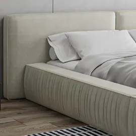 moeblo Doppelbett 180 x 200 cm Beige