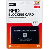 Nero RFID Blocking Card Geldbörse schwarz