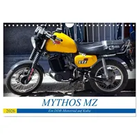 Calvendo Mythos MZ - Ein DDR-Motorrad auf Kuba (Wandkalender