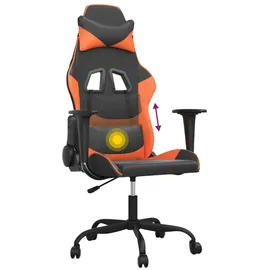 vidaXL Gaming-Stuhl Kunstleder Orange