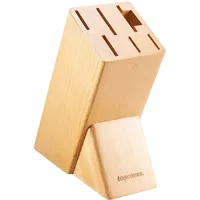 Tescoma Block NOBLESSE für 6 Messer, Geflügelschere/Wetzstahl