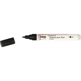 Kreul Glass & Porcelain Pen Classic fine 1 St. Schwarz