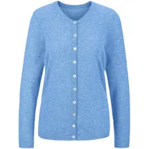 GOLDNER Kaschmirstrickjacke himmelblau 46
