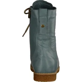 Andrea Conti Damen Stiefelette Schnürboot Leder 0348760, Größe:37 EU, Farbe:Blau - 37