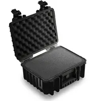 B&W International Outdoor Case Type 3000 schwarz + Schaumstoff