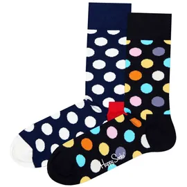 Happy Socks Classic Crew 2-Pack Socken Mischfarben 41-46