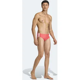 adidas 3-STREIFEN Badehose rot M