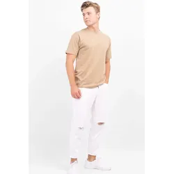 Avi Strahlernte Schaden - weißer Denim - Slim fit - Mann - Only & Sons