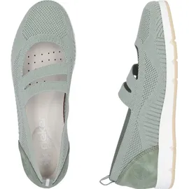 Rieker Sportliche Slipper in Grün | Gr.: 40