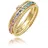 Elli Ring 925 Sterling Silber in Gold | Gr.: 54