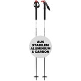 ATOMIC BCT TOURING CARBON SQS W 80-130cm Damen Tourenstöcke-Weiss-One Size