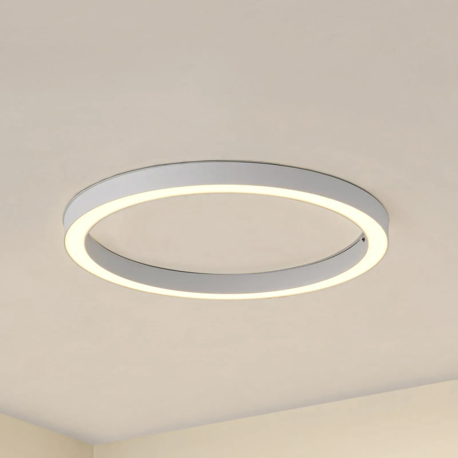 Deckenleuchte Lucande, Neor, dimmbar, Weiß, für Flurbereich, Metall, Modern - 4