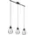 EGLO Tarbes 3-flg. black