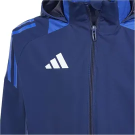 adidas Fußballjacke 2024 Kinder Blau Gr. 176