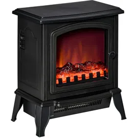 Homcom Elektrokamin schwarz