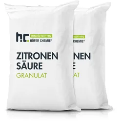 2 Zitronensäure Granulat in Lebensmittelqualität