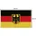 Normani Fahne Flagge 300 cm × 500 cm | Schwarz/Rot/Gelb