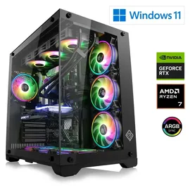 CSL Gaming-PC AMD Ryzen 7 9700X 3,8 GHz 32 GB RAM 2000 GB SSD GeForce RTX 5070 Ti Windows 11 Home