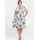sheego Etuikleid Gemustert Beige 58