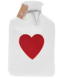 home&styling collection Wärmflaschenbezug Aus Strickstoff, 35 cm,