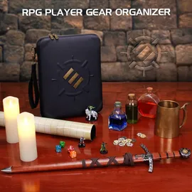 enhance gaming Enhance Tabletop Series RPG Organizer Case Black