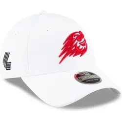 LIV Golf neue Era OFFICIAL Herren Stretch-Snap Cap. Fireballs WEISS|ROT NO SIZE