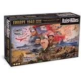 Avalon Hill Renegade Game Studios Axis & Allies: 1940 Europe Second Edition -WWII War Miniatures Strategy Board Game, Renegade, Age 12+, 2-5 Players, 6Hr