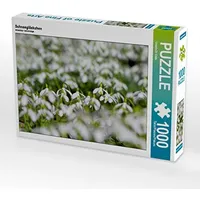 Calvendo Puzzle Schneeglöckchen 1000 Teile Puzzle quer | 1000
