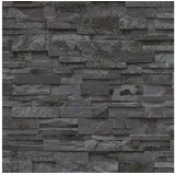 Erismann Vliestapete Mustertapete Schwarz 02363-40