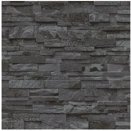 Erismann Vliestapete Mustertapete Schwarz 02363-40