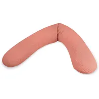 Theraline Stillkissen "Das Original" Polyester Hohlfaser Bezug 190 cm Farbe: 166 Cappuccino Polyesterhohlfaser