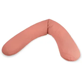 Theraline Stillkissen "Das Original" Polyester Hohlfaser Bezug 190 cm Farbe: 166 Cappuccino Polyesterhohlfaser