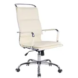 CLP Bürostuhl Bedford creme/Kunstleder