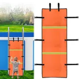Poolleiter-Sicherheitsschutz, 50 x 125 cm, Sicherheitsnetz, Kindersicherung, Poolleiter, oberirdische Sicherheitsabdeckung, um zu verhindern, DASS Kinder Klettern, Fallen, ertrinken