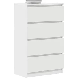 vidaXL Sideboard 60 x 98,5 x 35 cm Weiß
