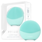 Foreo LUNA 4 mini Gesichtsreinigungsbürste & -Massage - Premium Hautpflege - Verbessert Aufnahme von Gesichtspflegeprodukten - Einfache Hautpflege-Tools - Für alle Hauttypen - Arctic Blue