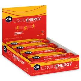 GU Energy Liquid Energy Gel Erdbeer/Banane 12 x 60 g