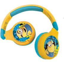 Lexibook Despicable Me 2-in-1 Bluetooth-Kopfhörer Gelb