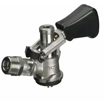 ich-zapfe Zapfkopf, Keg Verschluss, Köpi-Fitting,oberer Ausgang (Kelleranstich)