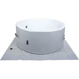 MCW N97 Ø 150 x 65 cm rund Grau-Weiß