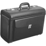 Dermata Pilotenkoffer 46 cm schwarz